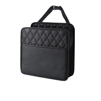 Заден органайзер за кола — кожен, висящ, водоустойчив, голям капацитет, универсално съвместим