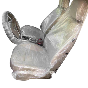 Комплект от три части за защита на задната седалка на автомобил, PU повърхност, прост стил, възможност за персонализирана обработка