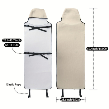 Κάλυμμα καθίσματος αυτοκινήτου για όλες τις εποχές, αναπνεύσιμο, αδιάβροχο, ανθεκτικό στη βρωμιά, φιλικό προς τα κατοικίδια, από terry cloth, 300 g