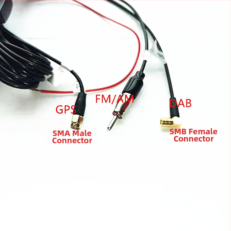 GPS автомобилна антена – монтирана с резба, 12V, съвместима с подходящи модели