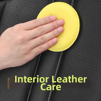 Εργαλείο χειρός εφαρμογής κεριού αυτοκινήτου με σφουγγάρι πολυουρεθάνης — κυκλικό άκρο, μάρκα Weilier Shield