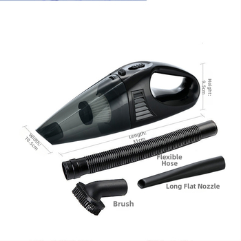 Φορητή μικρή σκούπα αυτοκινήτου, 12V, 3500Pa, στεγνό και υγρό καθαρισμό