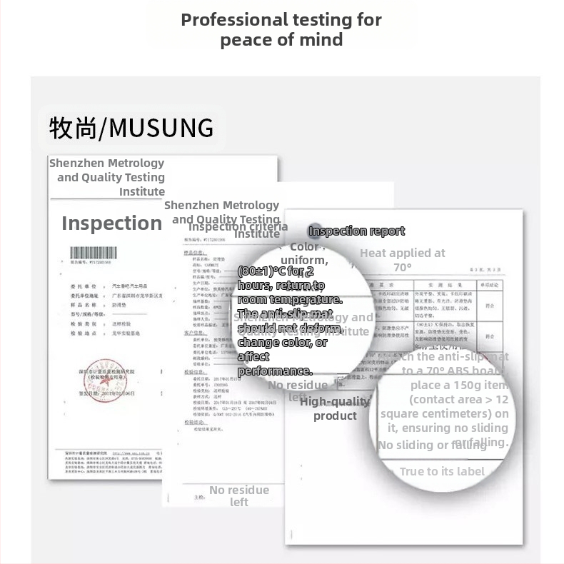 Антискользяща автомобилна подложка за таблото със стойка за телефон, PU материал, Mushang, персонализация и печат на лого, дизайн: Друг