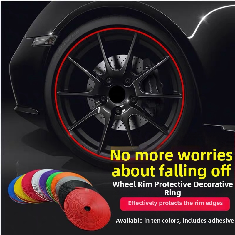 Λωρίδα αντι-σύγκρουσης για τον τροχό - καουτσούκ, προσαρμογή επεξεργασίας, μοντέλο: σтикέρ για τον κεντρικό τροχό, γενική συμβατότητα