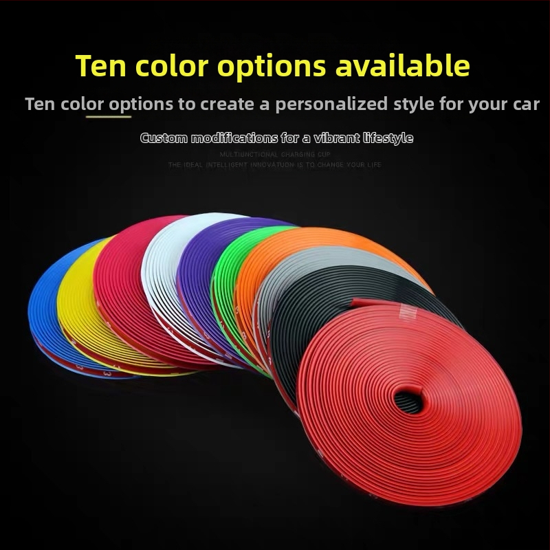 Антиколизиозна лента за джанта - гума, персонализирана обработка, модел: джантов стикер, общо приложение