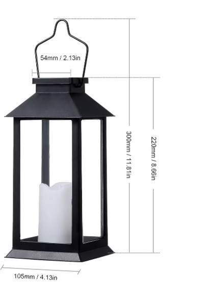 Napelemes kültéri LED gyertya lámpa indukciós kapcsolóval, IP44, 0.2W, 1.2V, gyertya-stílusú