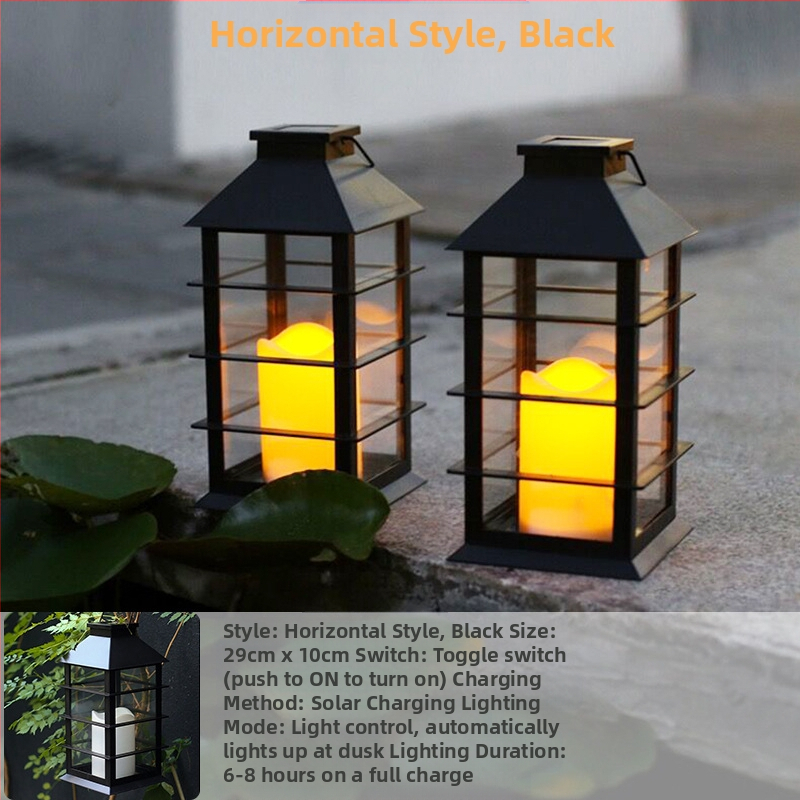 Napelemes kültéri LED gyertya lámpa indukciós kapcsolóval, IP44, 0.2W, 1.2V, gyertya-stílusú