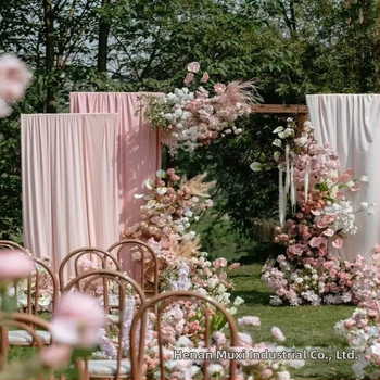 Κουρτίνα από μαργαριδένιο σιφόν - χειροποίητη, προσαρμόσιμη για διακόσμηση γενεθλίων