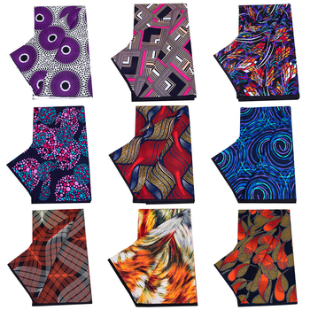 Afrikos batiko medvilnės kaliko audinys su dvipuse geometrijos spauda — 100% medvilnė, vaškinis dažymas, audinys; panaudojimas: skrybėlėms, megztiniams, krepšiams, pagalvėms ir drabužiams.