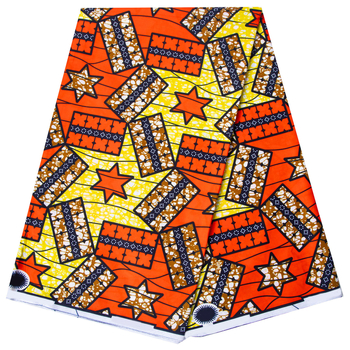 Αφρικανικό ύφασμα βαμβακερό καλίκο με διπλής όψεως γεωμετρικό μοτίβο — 100% βαμβάκι, κερί βάψιμο, υφαντό ύφασμα; εφαρμογές: καπέλα, φούτερ, τσάντες, μαξιλάρια και ρούχα.