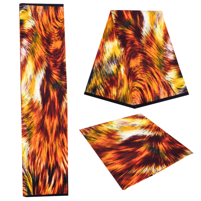 Afrikos batiko medvilnės kaliko audinys su dvipuse geometrijos spauda — 100% medvilnė, vaškinis dažymas, audinys; panaudojimas: skrybėlėms, megztiniams, krepšiams, pagalvėms ir drabužiams.