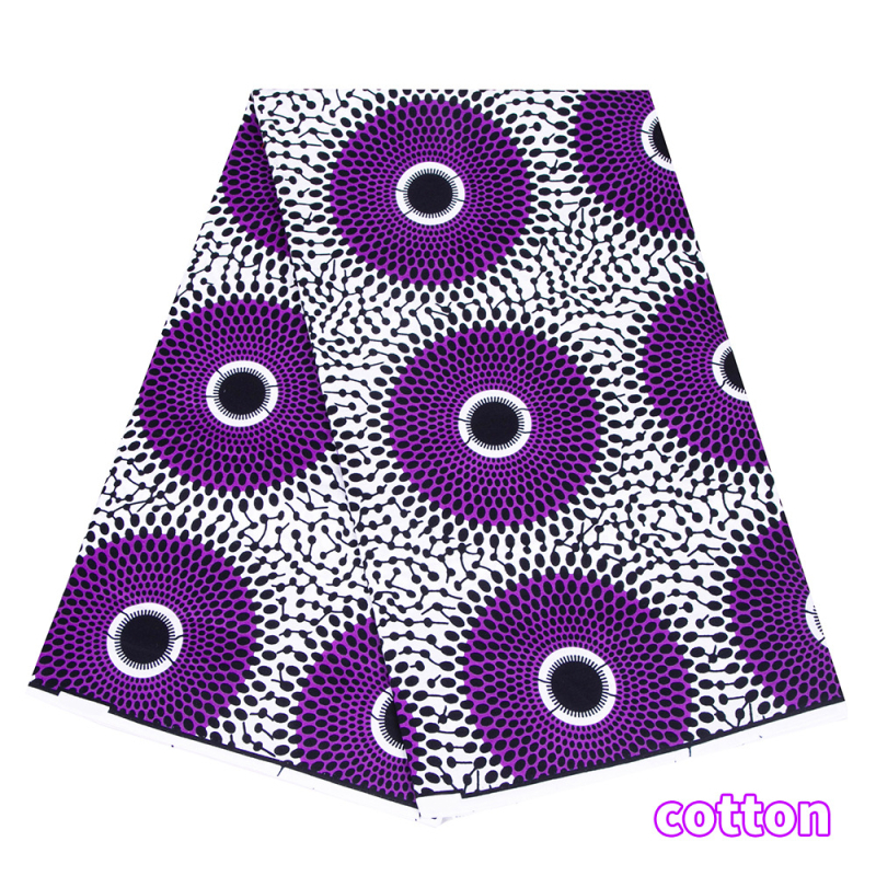 Afrikos batiko medvilnės kaliko audinys su dvipuse geometrijos spauda — 100% medvilnė, vaškinis dažymas, audinys; panaudojimas: skrybėlėms, megztiniams, krepšiams, pagalvėms ir drabužiams.