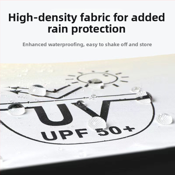 Ομπρέλα πέντε τμημάτων, ultra-light, χειροκίνητο άνοιγμα, 6 ακτίνες από ίνες, σκελετός από κράμα, ύφασμα 210T, UPF πάνω από 50