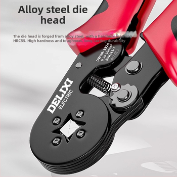 Delixi Πολυλειτουργικές πένσες για τερματικά καλωδίων – τύπος βελόνας, ψυχρή κλιμάκωση, κράμα ατσάλι