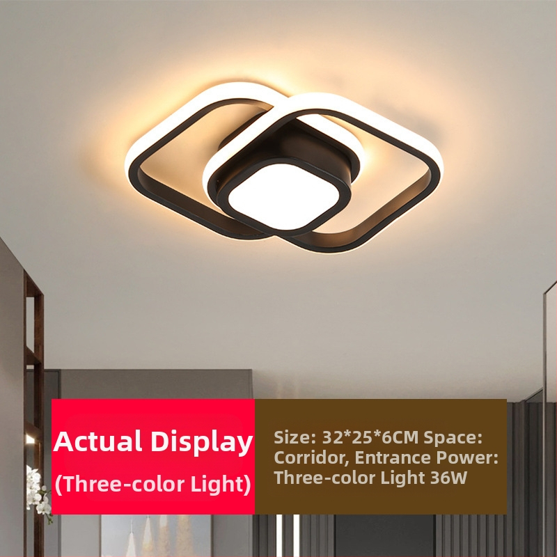 Lampă de plafon LED în stil scandinav modern pentru hol și vestibul – 220V, sursă LED, acoperire 5–10 m², CRI 80–90, durată de viață 10000 h