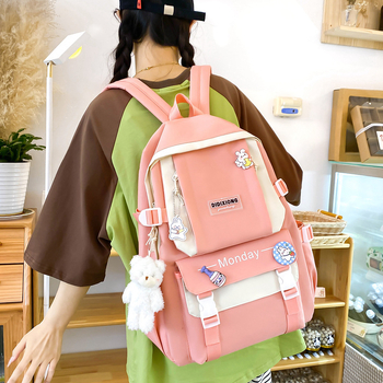 Σακίδιο με αστικό στυλ, ύφασμα Oxford, χωρητικότητα κάτω από 20 λίτρα, χωράει φορητό υπολογιστή 15 ιντσών, διαπνοή, καμπύλοι ιμάντες ώμου