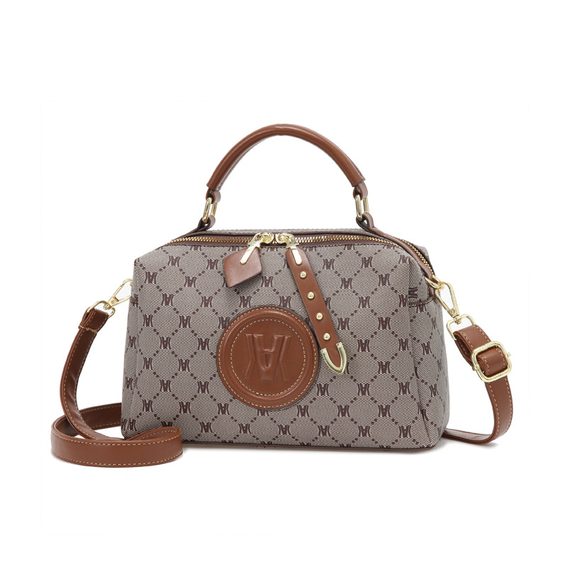 Geantă de umăr din PVC pentru femei, formă orizontală pătrată, închidere cu fermoar, căptușeală PU, capacitate mare, buzunar cu fermoar și buzunar pentru telefon, curea simplă, stil retro urban