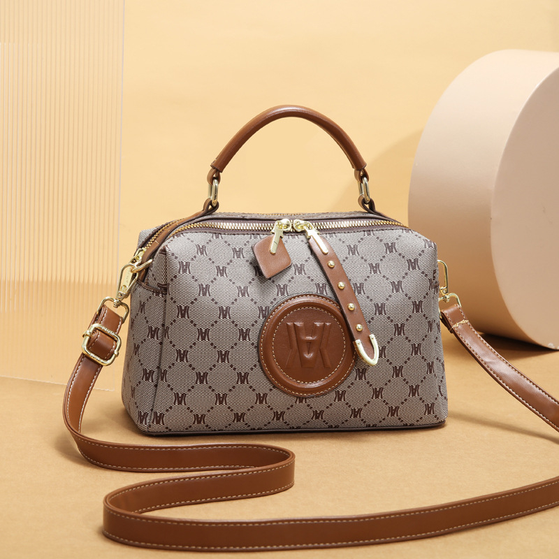 Geantă de umăr din PVC pentru femei, formă orizontală pătrată, închidere cu fermoar, căptușeală PU, capacitate mare, buzunar cu fermoar și buzunar pentru telefon, curea simplă, stil retro urban