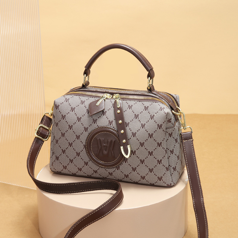 Geantă de umăr din PVC pentru femei, formă orizontală pătrată, închidere cu fermoar, căptușeală PU, capacitate mare, buzunar cu fermoar și buzunar pentru telefon, curea simplă, stil retro urban