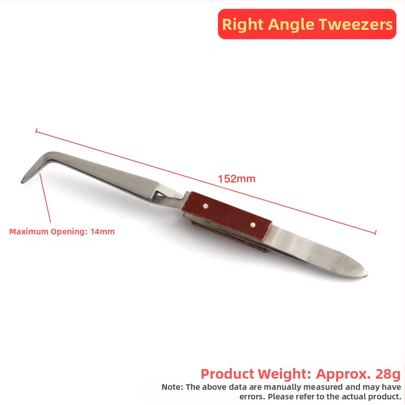 Универсална заваръчна щипка, настолен ъглов дизайн, обратен клип, с прави и извити челюсти, противоскользящи зъбци