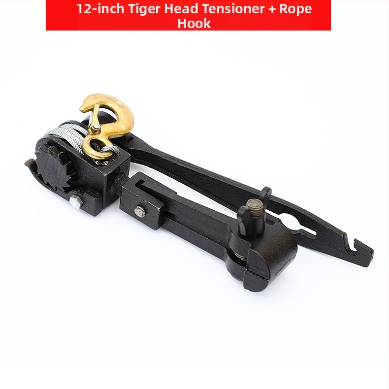 Wanba ratchet tipa vadu saspringtājs siltumnīcā, vadu skava vīnogu trellis, manuāla darbība