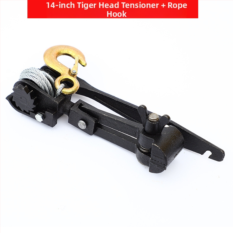 Wanba ratchet tipa vadu saspringtājs siltumnīcā, vadu skava vīnogu trellis, manuāla darbība