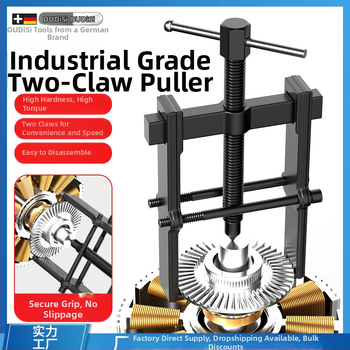 Industrijski dvokraki vučni alat za demontažu ležajeva, ekstraktor ležajeva i kotača, karbonska čelika