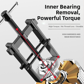 Βιομηχανικός εξολκέας με δύο σιαγόνες για αποσυναρμολόγηση ρουλεμάν και τροχών, εξολκέας ρουλεμάν, ανθρακούχος χάλυβας