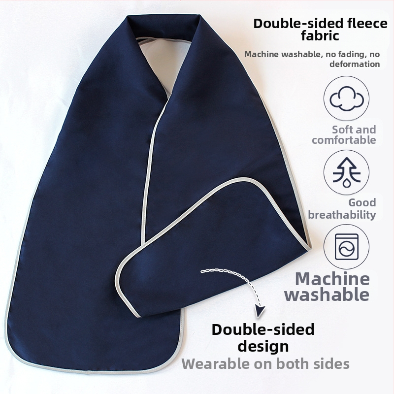 Super Vatican detský polyesterový vodotesný jedálenský bryndák – neutrálne dizajn, ochrana proti špine, rôzne vzory