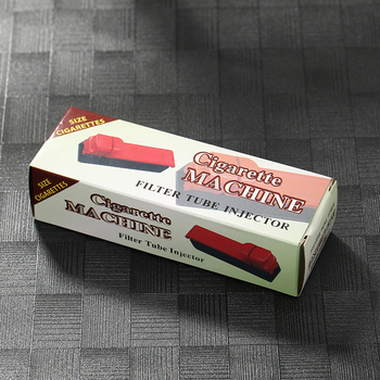 MB-01 Háztartási kézi cigaretta készítő - műanyag kivitelezés - logó nyomtatva - 300 darabos csomag - egyszerű dizájn