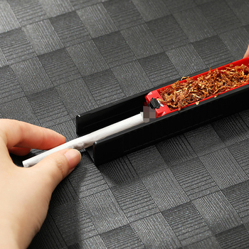 MB-01 Háztartási kézi cigaretta készítő - műanyag kivitelezés - logó nyomtatva - 300 darabos csomag - egyszerű dizájn