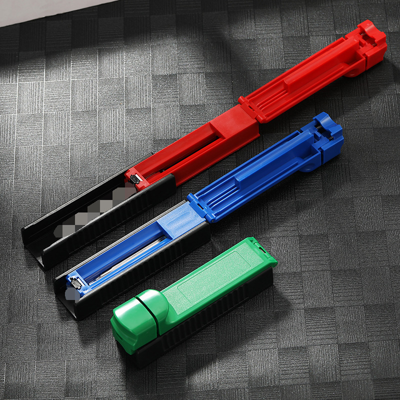 MB-01 Háztartási kézi cigaretta készítő - műanyag kivitelezés - logó nyomtatva - 300 darabos csomag - egyszerű dizájn