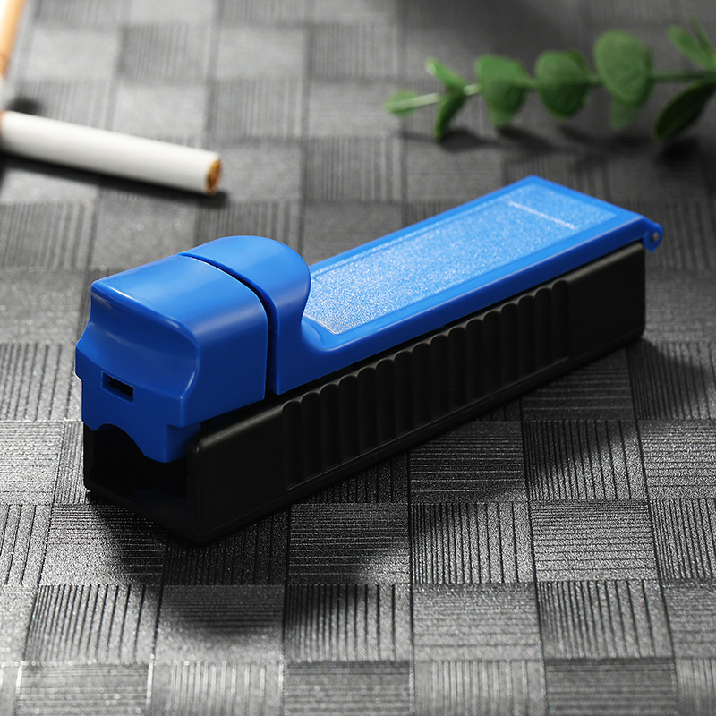 MB-01 Háztartási kézi cigaretta készítő - műanyag kivitelezés - logó nyomtatva - 300 darabos csomag - egyszerű dizájn