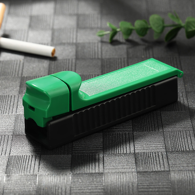 MB-01 Háztartási kézi cigaretta készítő - műanyag kivitelezés - logó nyomtatva - 300 darabos csomag - egyszerű dizájn