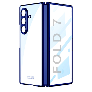 Калъф за Samsung Z Fold7/6/5 — PC твърд корпус със електроплакиран фантом, удароустойчив, устойчив на отпечатъци