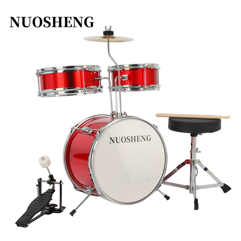 Novoicing Σετ Ντράμς για Παιδιά, 3 Μέρη, Παιχνίδι για Αρχάριους