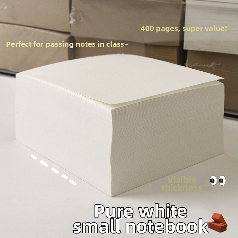 Piezīmju grāmatiņa Sijin, papīra bloka stils, nav līmējams, bez IP atļaujas (Brand: Sijin; Paste: No; Styling: paper brick; IP: No)