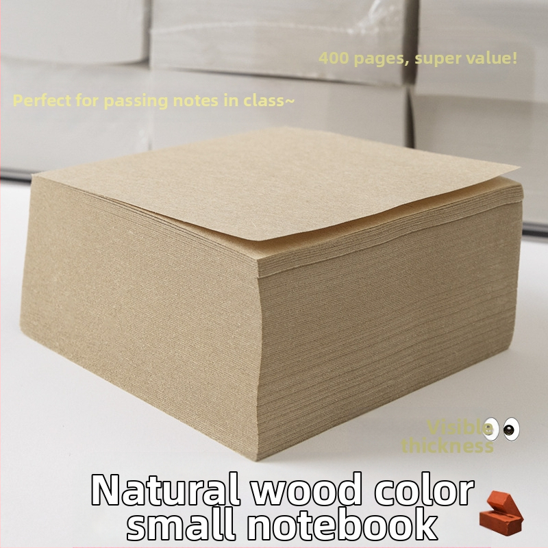 Piezīmju grāmatiņa Sijin, papīra bloka stils, nav līmējams, bez IP atļaujas (Brand: Sijin; Paste: No; Styling: paper brick; IP: No)