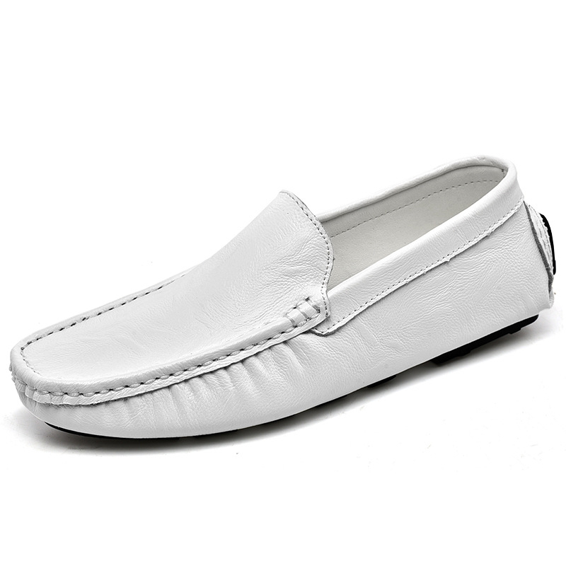 Férfi bőrből készült loafer, Lazább stílus, Valódi bőr, Szarvasmarha bőre, 18–40 éveseknek