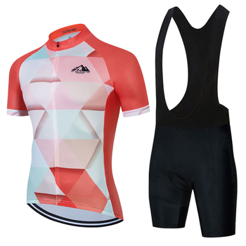 Велосипеден комплект за мъже, дишащ мрежест плат, бързо изсъхване, къс ръкав, летен стил (мъжки, за лято, дишаща мрежа, бързо изсъхване)