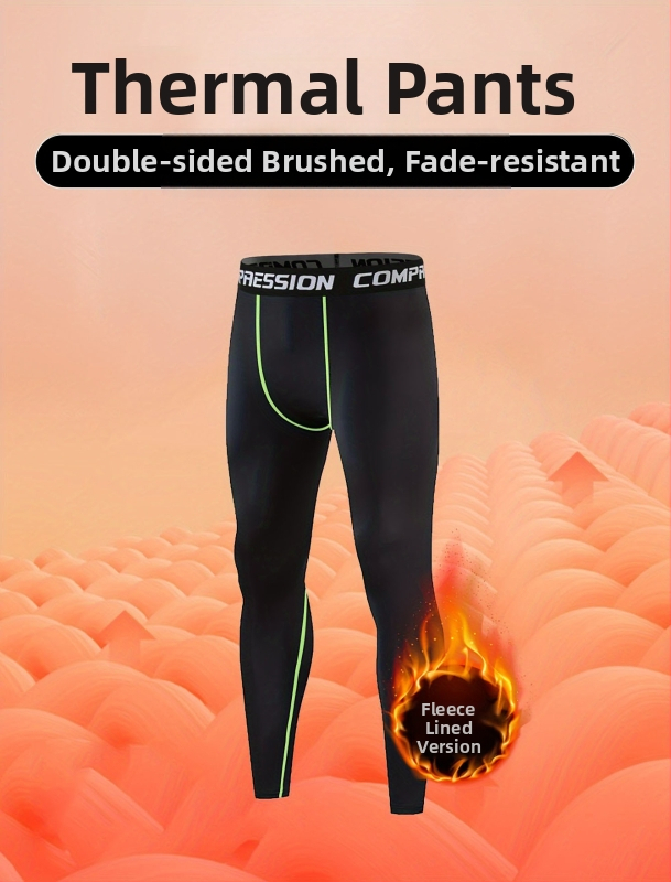 Мъжки спортни панталони с флисово подплата, тясно прилепнали за тренировки, 90% полиестер в смесени влакна, подходящи за всички сезони