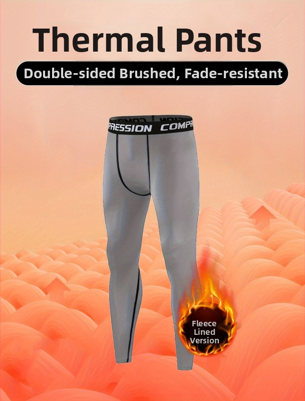 Мъжки спортни панталони с флисово подплата, тясно прилепнали за тренировки, 90% полиестер в смесени влакна, подходящи за всички сезони