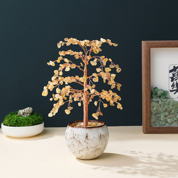 Κρυστάλλινο Δέντρο Ευτυχίας – Μοντέρνο Δέντρο από Κρύσταλλο για Σαλόνι και Γραφείο, Runyangshi