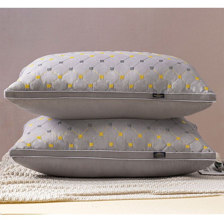 Възглавница с пълнеж Nine-hole fiber, регулируема височина, квадратна форма, тегло 0.55–1.0 кг