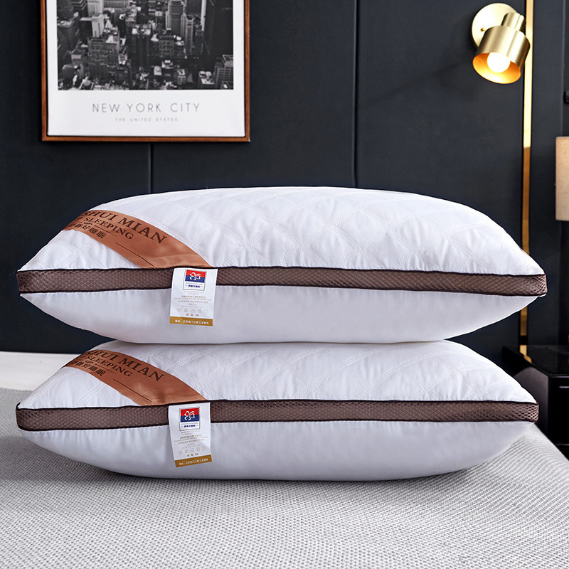 Възглавница с пълнеж Nine-hole fiber, регулируема височина, квадратна форма, тегло 0.55–1.0 кг