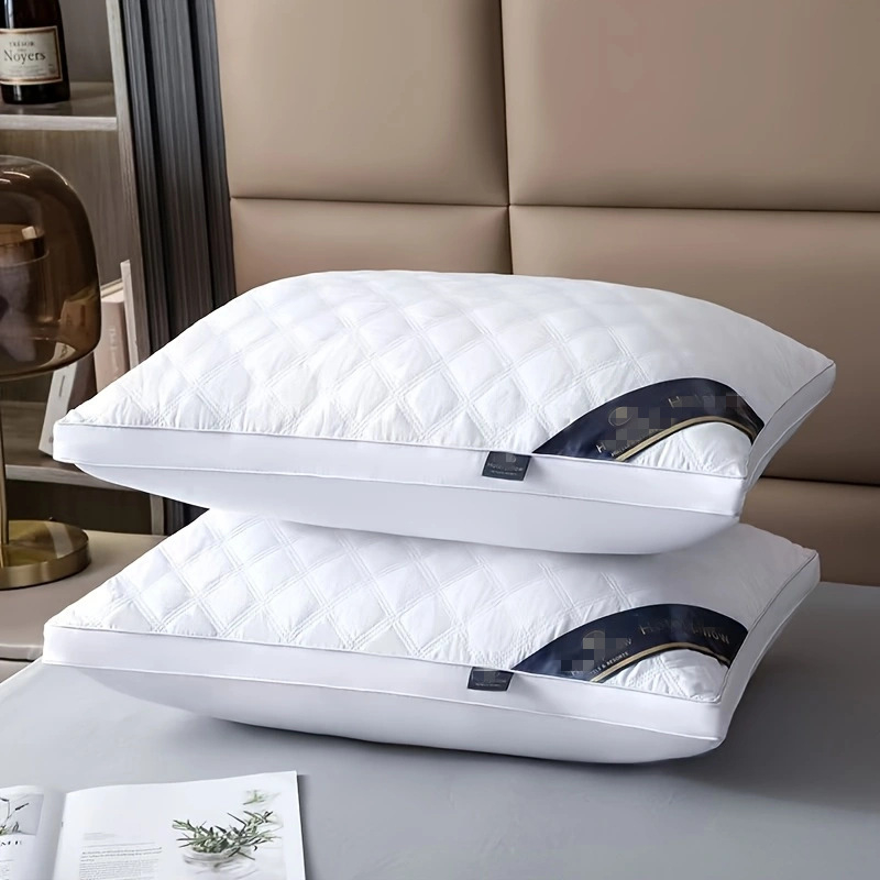 Възглавница с пълнеж Nine-hole fiber, регулируема височина, квадратна форма, тегло 0.55–1.0 кг