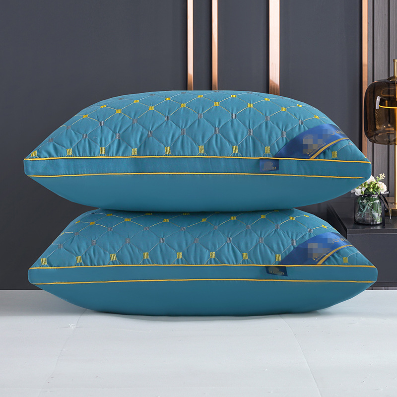 Възглавница с пълнеж Nine-hole fiber, регулируема височина, квадратна форма, тегло 0.55–1.0 кг