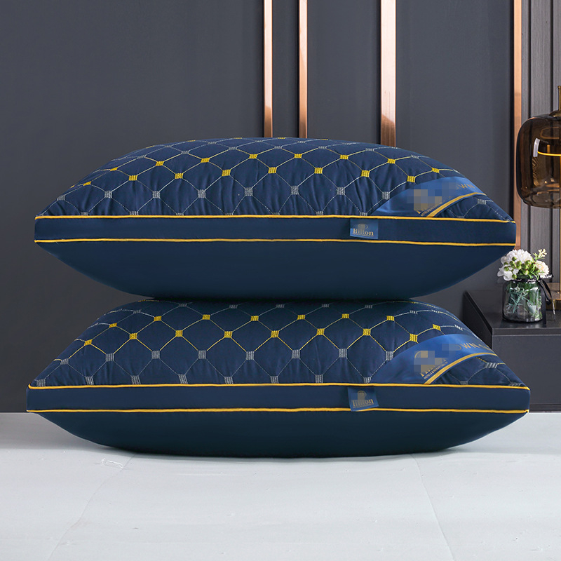 Възглавница с пълнеж Nine-hole fiber, регулируема височина, квадратна форма, тегло 0.55–1.0 кг