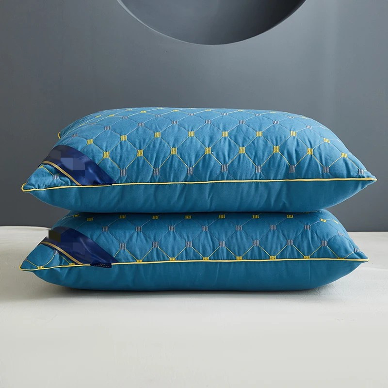 Възглавница с пълнеж Nine-hole fiber, регулируема височина, квадратна форма, тегло 0.55–1.0 кг