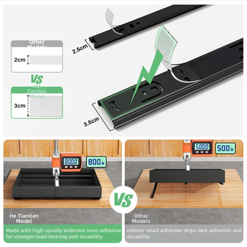 Τηλεσκοπικός αποθηκευτικός ράφι για την κουζίνα - πολυχρηστικός, χωρίς εγκατάσταση, χάλυβας άνθρακα, μοντέρνος μινιμαλιστικός σχεδιασμός, κυκλοφόρησε το 2024